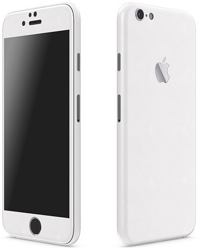 Smartskkins A1524 Apple iPhone 6 Plus Matte White 3M Vinyl skin for Front,Back and Sides Mobile Skin